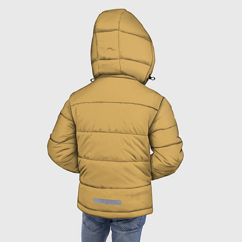 Зимняя куртка для мальчика Благословение / 3D-Светло-серый – фото 4