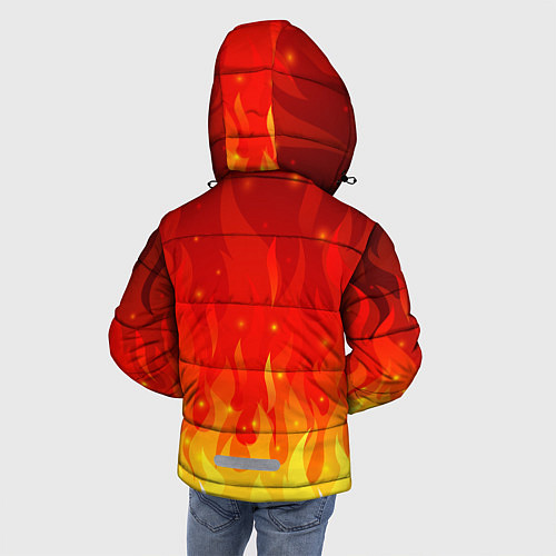 Зимняя куртка для мальчика РАЗОЧАРОВАНИЕ ЛЮЦИ / 3D-Светло-серый – фото 4