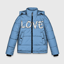 Зимняя куртка для мальчика LOVE