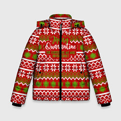 Куртка зимняя для мальчика The christmas we will, цвет: 3D-светло-серый