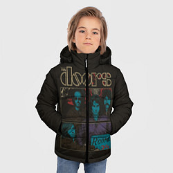 Куртка зимняя для мальчика The Doors, цвет: 3D-черный — фото 2