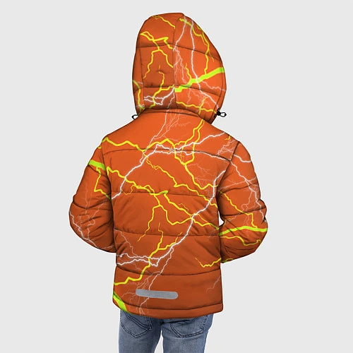 Зимняя куртка для мальчика Among Us Lightning Z / 3D-Светло-серый – фото 4