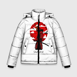 Куртка зимняя для мальчика Samurai, цвет: 3D-черный