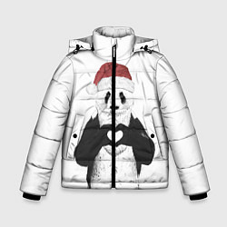 Зимняя куртка для мальчика Панда Клаус