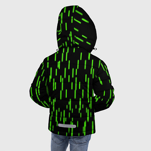 Зимняя куртка для мальчика Protogen music / 3D-Светло-серый – фото 4