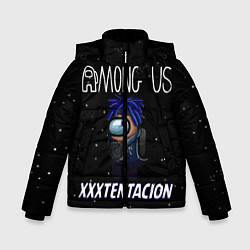 Куртка зимняя для мальчика Among Us XXXTENTACION, цвет: 3D-черный
