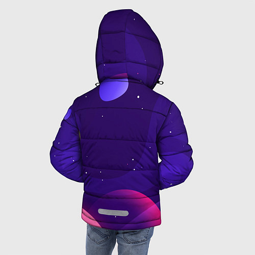 Зимняя куртка для мальчика AMONG US - RAINBOW SPACE / 3D-Светло-серый – фото 4