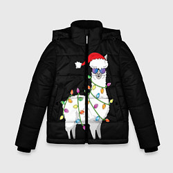Зимняя куртка для мальчика Рождественская Лама