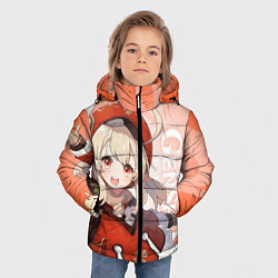 Куртка зимняя для мальчика GENSHIN IMPACT, КЛИ, цвет: 3D-черный — фото 2