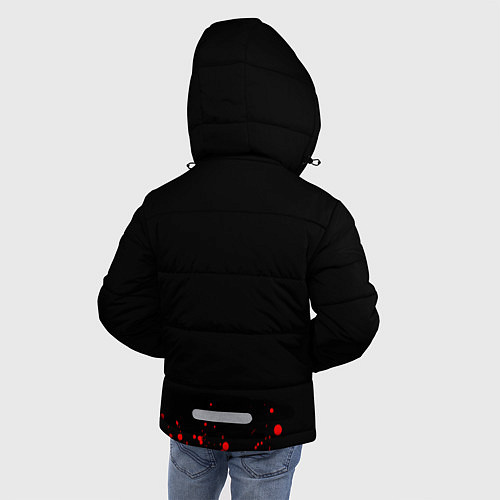 Зимняя куртка для мальчика Tokyo Ghoul / 3D-Черный – фото 4
