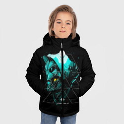 Куртка зимняя для мальчика DESTINY, цвет: 3D-черный — фото 2