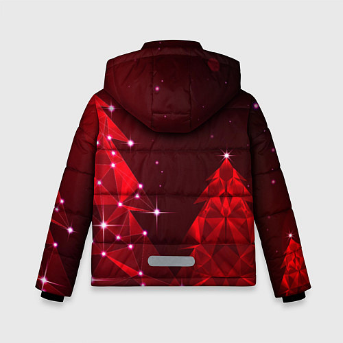 Зимняя куртка для мальчика Кульный дед / 3D-Красный – фото 2