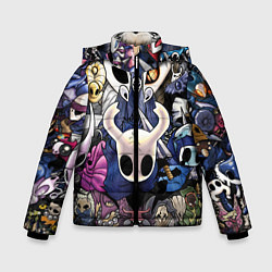 Куртка зимняя для мальчика HOLLOW KNIGHT, цвет: 3D-черный