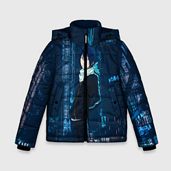 Куртка зимняя для мальчика Ято, цвет: 3D-черный