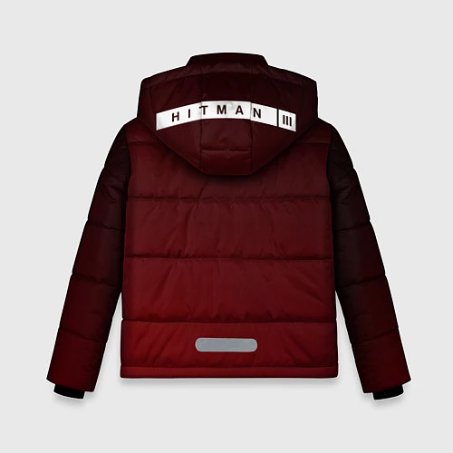 Зимняя куртка для мальчика Hitman III / 3D-Красный – фото 2