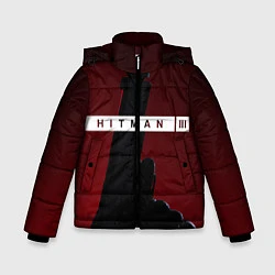 Куртка зимняя для мальчика Hitman III, цвет: 3D-красный