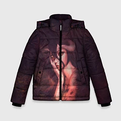 Куртка зимняя для мальчика Альбедо, цвет: 3D-светло-серый