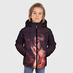Куртка зимняя для мальчика Альбедо, цвет: 3D-черный — фото 2