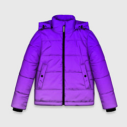 Зимняя куртка для мальчика Фиолетовый космос