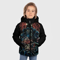 Куртка зимняя для мальчика Bloodborne, цвет: 3D-светло-серый — фото 2