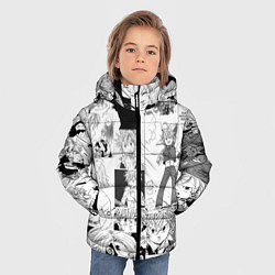 Куртка зимняя для мальчика Мелиодас, цвет: 3D-черный — фото 2
