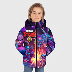 Куртка зимняя для мальчика StarrForce, цвет: 3D-светло-серый — фото 2