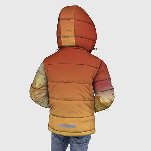 Зимняя куртка для мальчика Разочарование / 3D-Светло-серый – фото 4