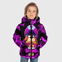 Куртка зимняя для мальчика ГЕНЕРАЛ ГАВС - Brawl Stars, цвет: 3D-черный — фото 2