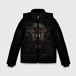 Куртка зимняя для мальчика ПАНТЕРА, цвет: 3D-черный