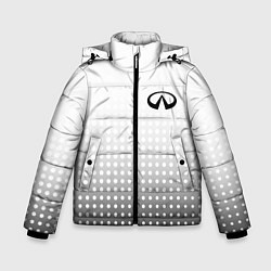 Куртка зимняя для мальчика Infiniti, цвет: 3D-черный