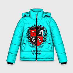 Куртка зимняя для мальчика Академия Амбрелла, цвет: 3D-светло-серый