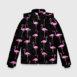 Зимняя куртка для мальчика Фламинго Чёрная