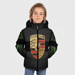 Куртка зимняя для мальчика PORSCHE ПОРШ, цвет: 3D-светло-серый — фото 2