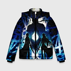 Куртка зимняя для мальчика Sword Art Online Кирито Асуна, цвет: 3D-черный