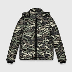 Зимняя куртка для мальчика Камуфляж - Вован