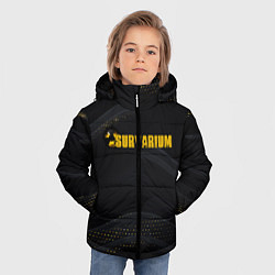 Куртка зимняя для мальчика SURVARIUM STALKER, цвет: 3D-черный — фото 2