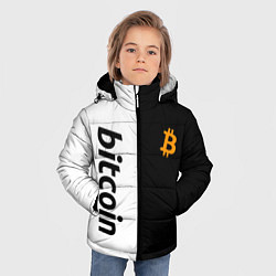 Куртка зимняя для мальчика БИТКОИН BITCOIN Z, цвет: 3D-черный — фото 2