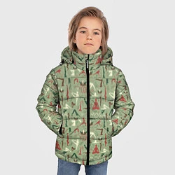 Куртка зимняя для мальчика Йога, цвет: 3D-черный — фото 2