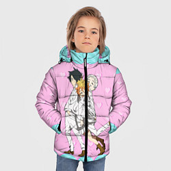 Куртка зимняя для мальчика Обещанный Неверленд, цвет: 3D-черный — фото 2