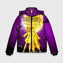 Куртка зимняя для мальчика Little Nightmares 2, цвет: 3D-черный