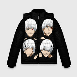 Куртка зимняя для мальчика TOKYO GHOUL, цвет: 3D-черный