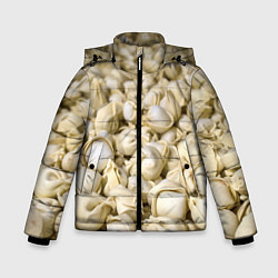 Куртка зимняя для мальчика Пельмени, цвет: 3D-светло-серый