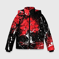 Куртка зимняя для мальчика САКУРА SAKURA ВИШНЯ, цвет: 3D-красный