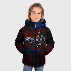 Куртка зимняя для мальчика WASHINGTON CAPITALS, цвет: 3D-красный — фото 2
