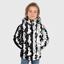 Куртка зимняя для мальчика MONOKUMA МОНОКУМА ПАТТЕРН, цвет: 3D-красный — фото 2