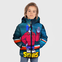 Куртка зимняя для мальчика STU СТУ Brawl Stars, цвет: 3D-светло-серый — фото 2