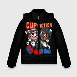 Куртка зимняя для мальчика CUP FICTION, цвет: 3D-светло-серый