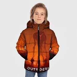 Куртка зимняя для мальчика Outriders, цвет: 3D-черный — фото 2