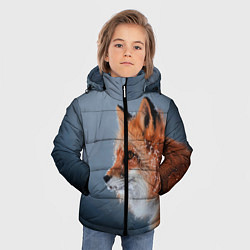 Куртка зимняя для мальчика Лиса, цвет: 3D-красный — фото 2
