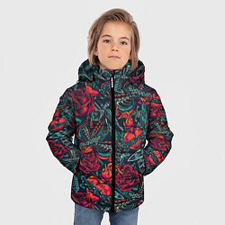 Куртка зимняя для мальчика Предвестники, цвет: 3D-светло-серый — фото 2
